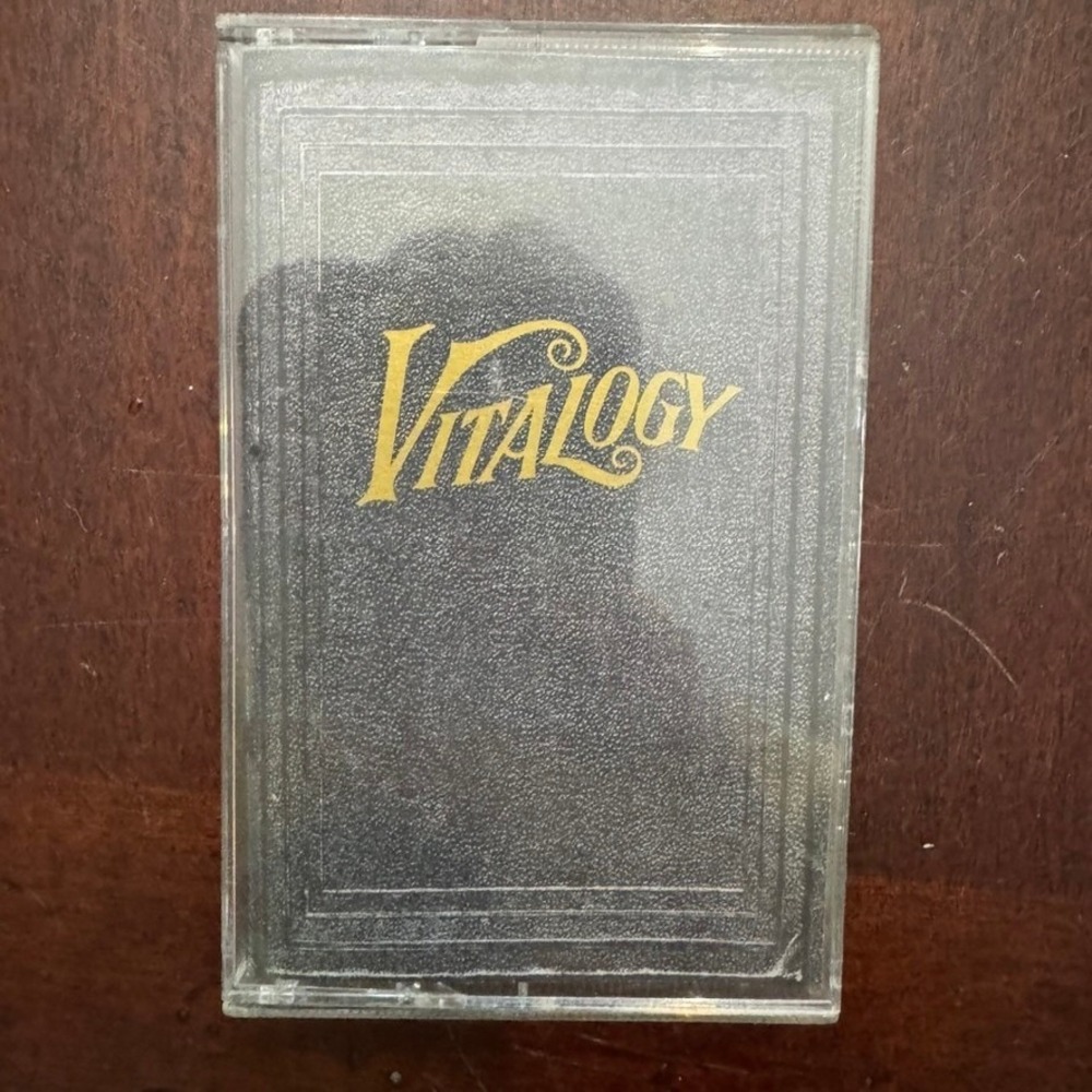 Pearl Jam Vitalogy Cassette Tape 1994 Epic Records ET 66900 Grunge Rock Album